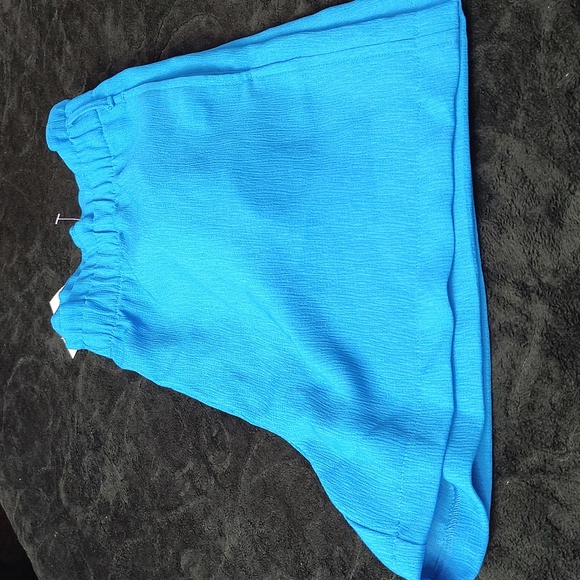 Women's Blue Shorts LOFT OUTLET WOMENS BLUE 💙💙💙💙 SHORTS WITH BELT WRAP - Picture 12 of 12